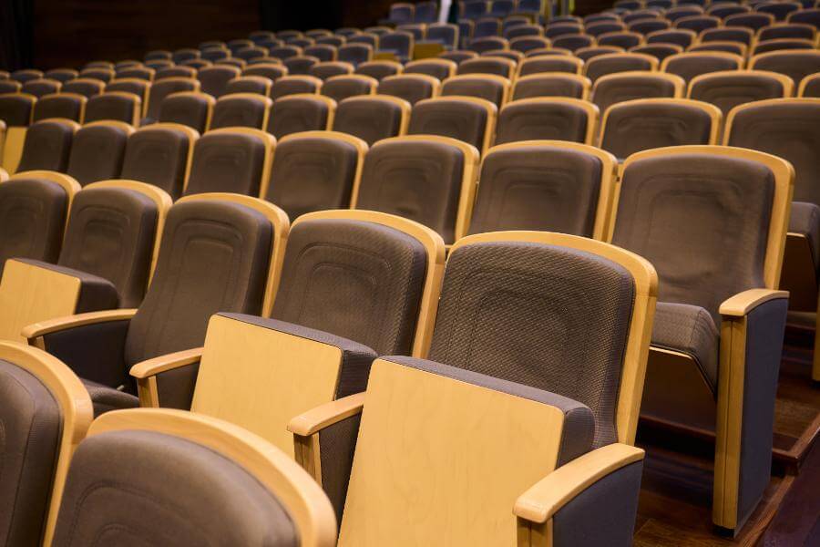 Conference tiered seating